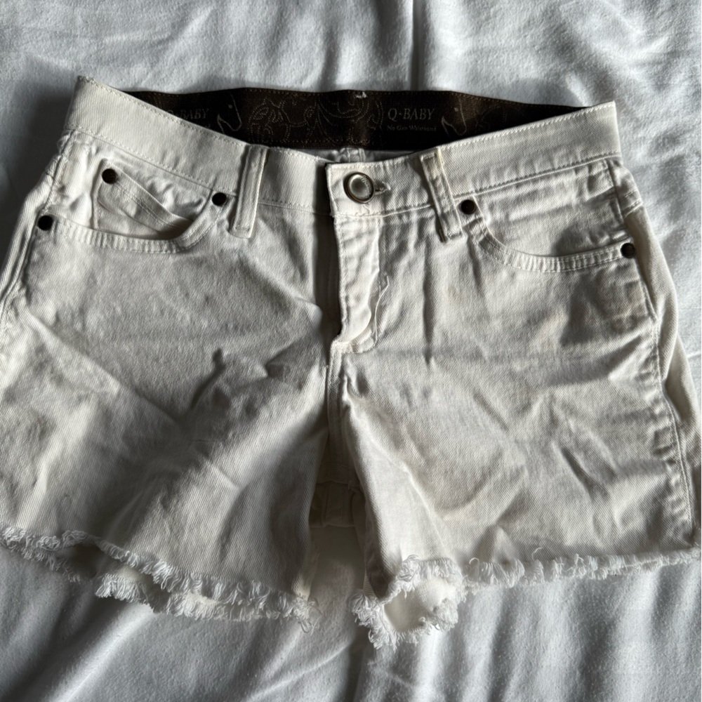 Wrangler Women's Cream Jean Shorts